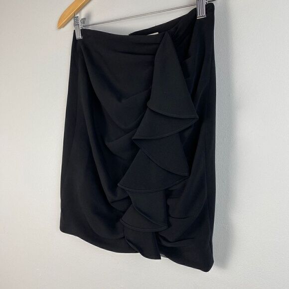 CINQ A SEPT Suri Gathered Ruffle Mini Skirt - Picture 4 of 8